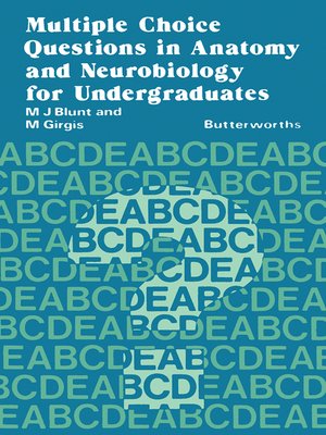 cover image of Multiple Choice Questions in Anatomy and Neurobiology for Undergraduates